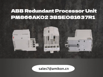 Unidade de processador redundante de PM866AK02 3BSE081637R1 ABB