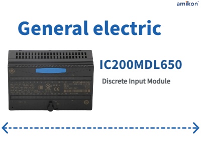 Módulo de entrada discreta GE IC200MDL650