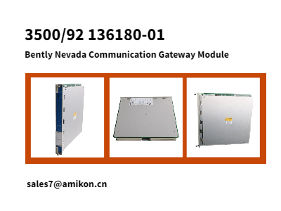 Módulo de gateway de comunicação Bently Nevada 3500/92 136180-01