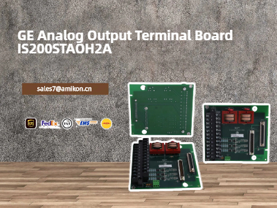 Placa terminal de saída analógica GE IS200STAOH2A