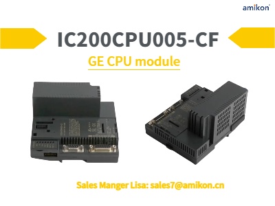 Módulo de CPU GE IC200CPU005-CF