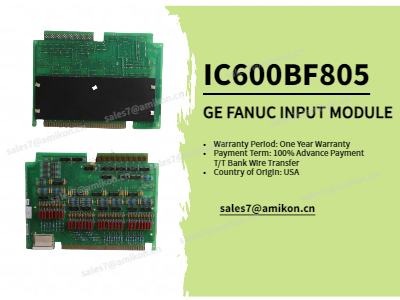 GE FANUC | GE Série Seis 6 | IC600BF805