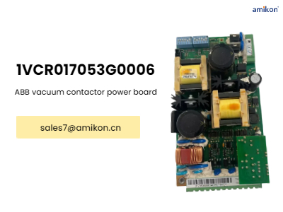 1VCR017053G0006 Placa de energia de contator de vácuo ABB