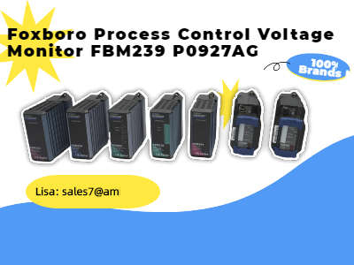 Monitor de tensão de controle de processo FBM239 P0927AG FOXBORO 16in/Out