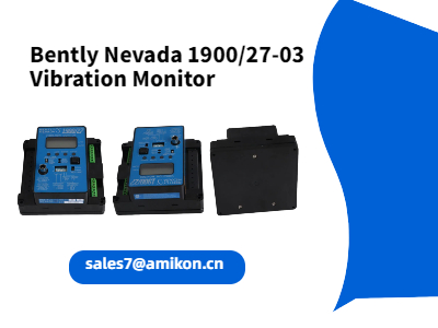 Melhore a proteção de máquinas com o monitor de vibração Bently Nevada 1900/27-03