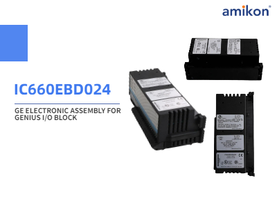 IC660EBD024 Montagem eletrônica GE para BLOCO GENIUS E/S